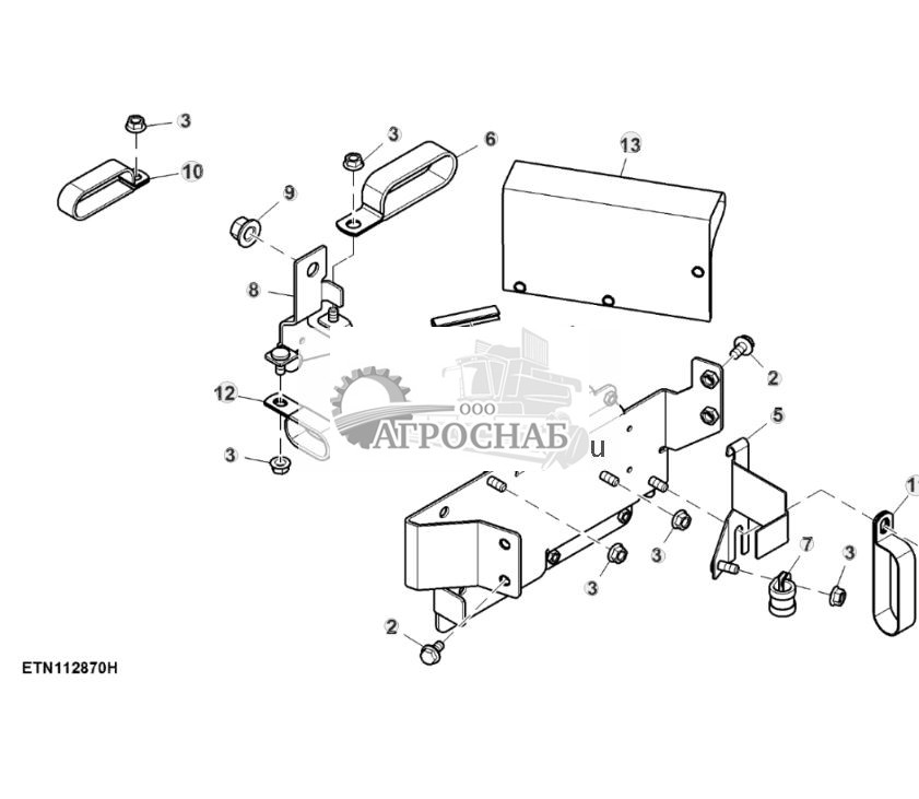 Детали крепления, жгут проводов, кабина - ST830436 242.jpg